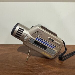 Sony Mic n Micro M-100MC Handheld Microcassette Recorder with Black hand Strap